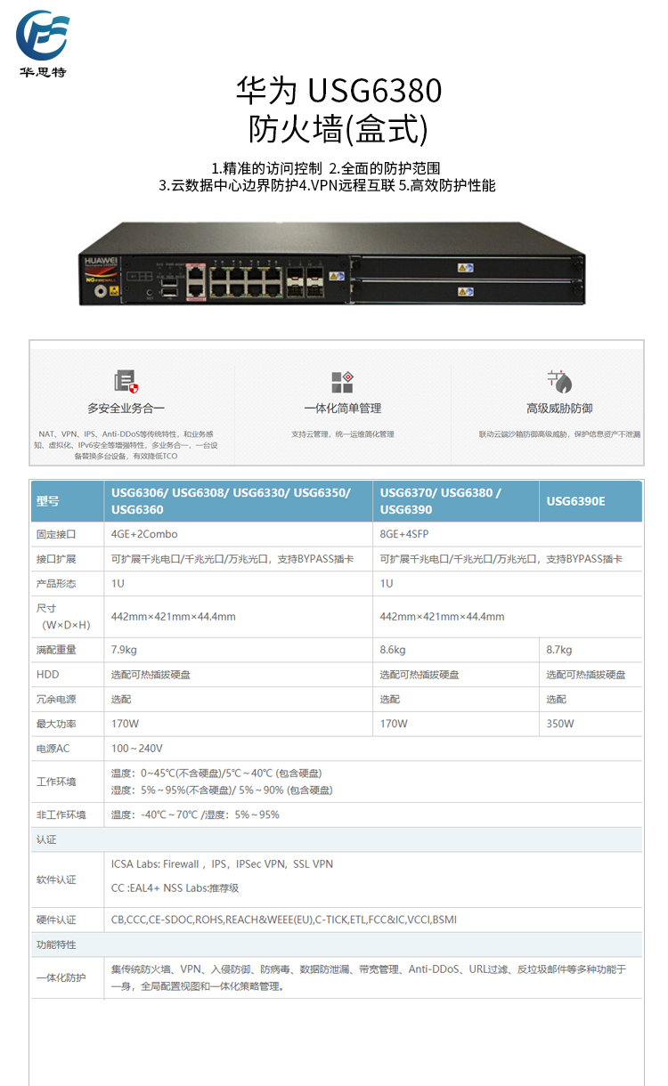 USG6380 詳情頁