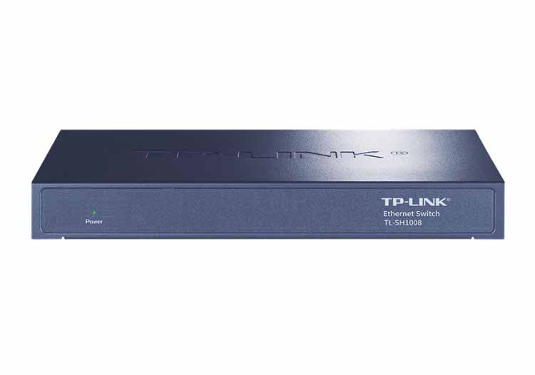 TP-LINK TL-SH1008 8口企業(yè)級(jí)2.5G交換機(jī) 全千兆以太網(wǎng)PoE交換機(jī)